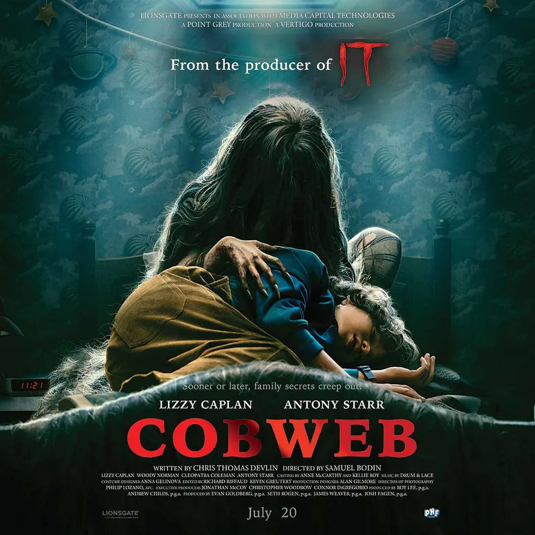 蛛网男孩 Cobweb (2023) 1080/4K HDR 中英字幕，  1.89G  
蜘蛛网中的女孩，  1.21G